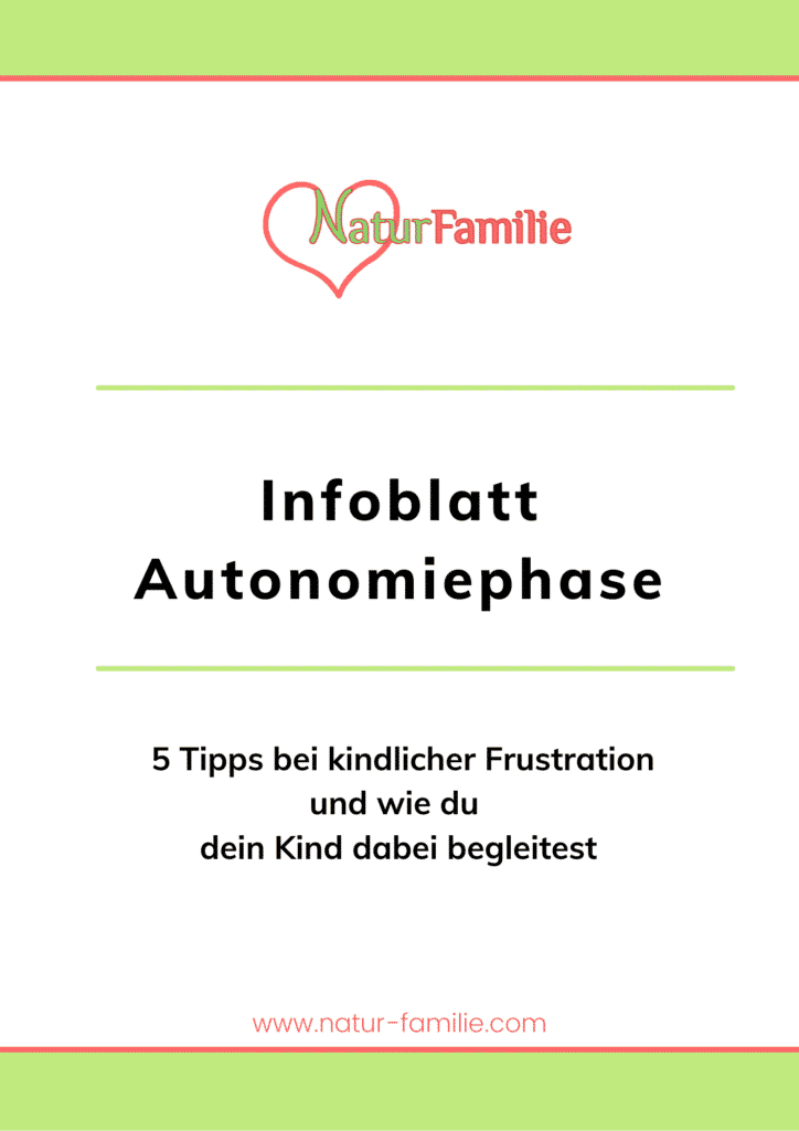 Trotzphase Infoblatt Autonomiephase